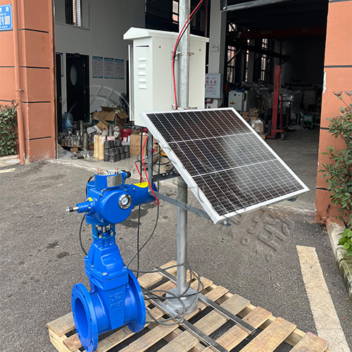 怀来皓久 Z945X-16Q免布线太阳能电动闸阀 农业灌溉 支持远程智能控制